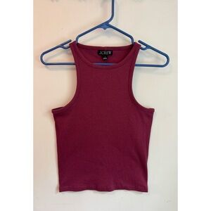J. Crew Women's Berry Tank Top Vintage Rib, size small